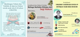 Poster Program KKN Online di Kelurahan Muktisari (dokpri)