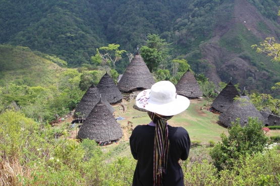 ke waerebo, flores untuk bahan buku flores /dok pribadi