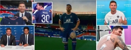 Momen-momen Messi sebagai pemain baru PSG: Dailymail.co.uk
