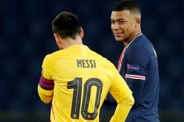 Mbappe dan Messi (Foto LiveScoreTV.com)