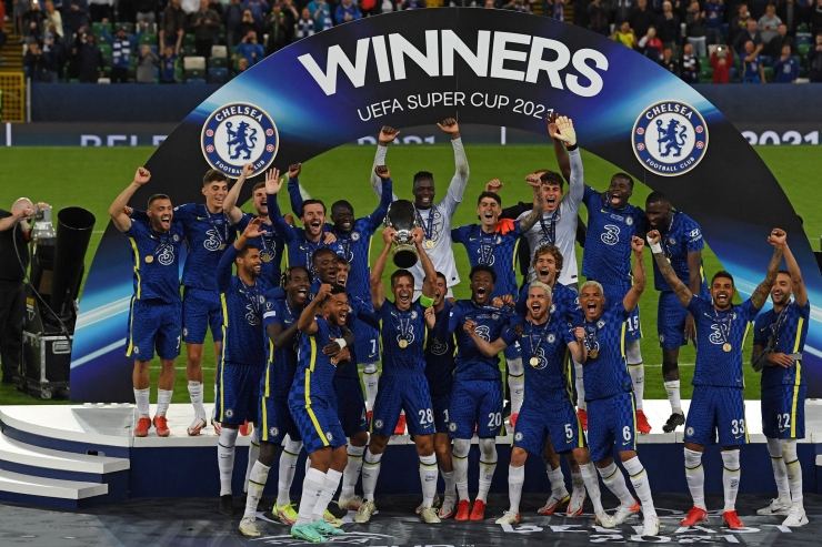 Chelsea berhasil raih UEFA Super Cup 2021 . Sumber: UEFA Champions League