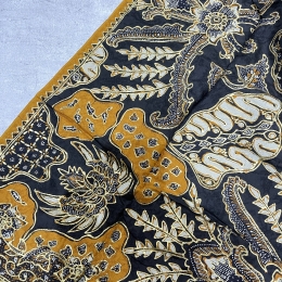 Batik tulis Prodo yang dibuat oleh pengrajin Batik Allusan, motifnya dinamakan Sekar Jagad | Dokumentasi Pribadi