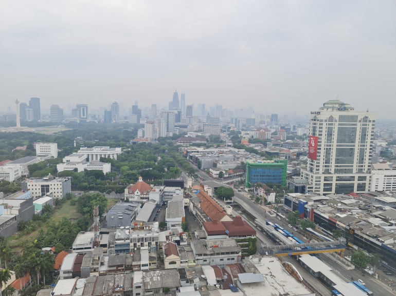 Perkembangan berbagai pembangunan gedung di DKI Jakarta (dok. Pribadi)