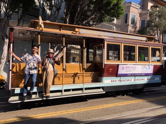 cable car kelihatan klasik dan vintage karena usianya lebih satu abad/dok pribadi