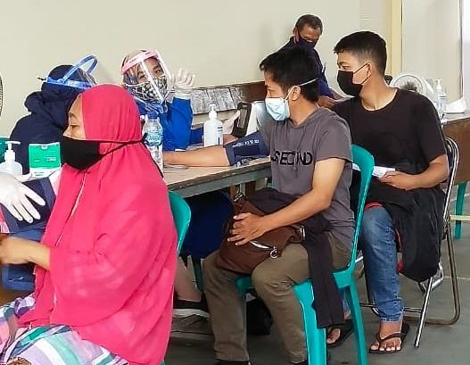 Antusias masyarakat Jakarta untuk ikut vaksinasi/Dok.Pribadi