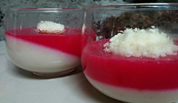 Dessert Merah Putih/ foto Swarna
