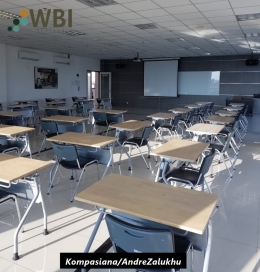 Ruang kelas di Politeknik WBI (Dok. Pribadi) 
