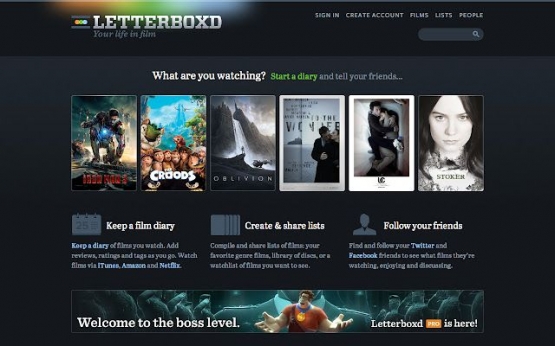 Letterboxd bisa menjadi salah satu pilihan portofolio mahasiswa bahasa dalam menulis review film. | Letterboxd