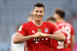 Robert Lewandowski. (via Getty Images)