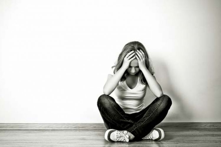Ilustrasi anak remaja depresi. Sumber: Thinkstock via Kompas.com