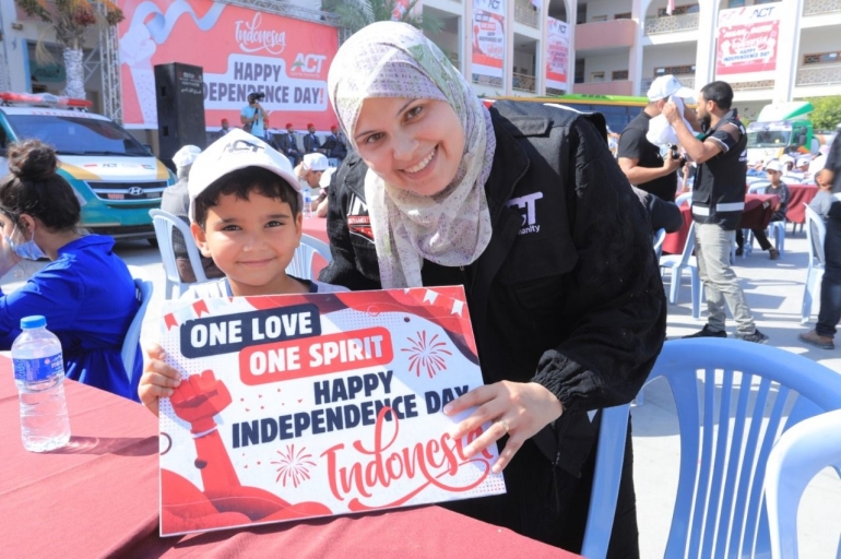 Wah, Ada Perayaan HUT RI di Gaza, Palestina! - Kompasiana.com