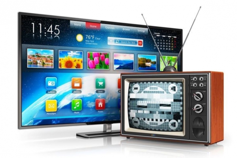 Ilustari tv analog dan tv digital (Shutterstock)