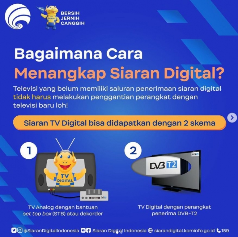 Cara menangkap siaran TV digital (sumber: instagram @siarandigitalindonesia)