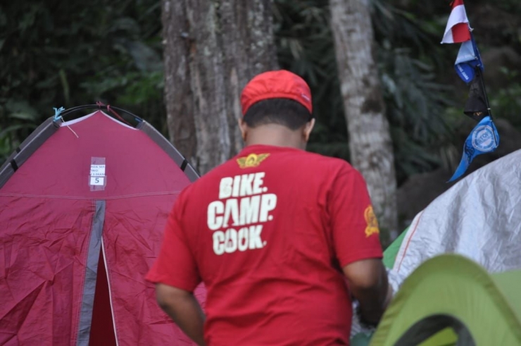 Bike Camp Cook, Foto : Benben Zaenudin  TCC