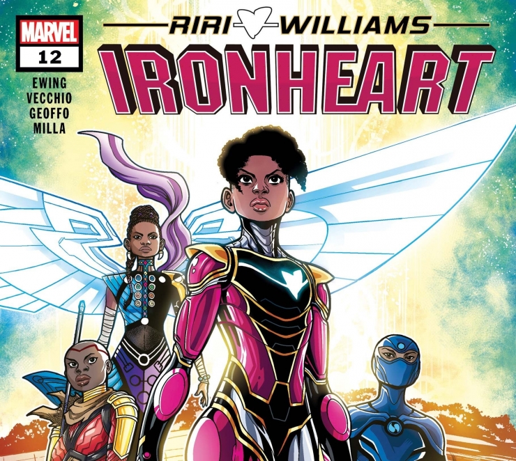 Iron Heart akan dikenalkan Marvel di film Black Phanter 2. Sumber : Marvel