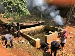 Renovasi dan Pembersihan Sumber Mata Air di Desa, Sewurejo, Mojogedang, Karanganyar