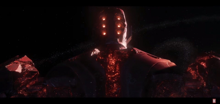 Celestial yang muncul di trailer terbaru Marvel. Sumber : Marvel