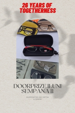 Tiga Frame Kacamata Terbaik Doorprize untuk Iluni Sempana 11 dari Optik A.Samik
