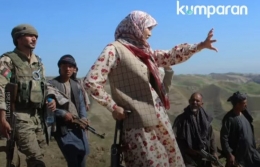 Salima Mazari, gubernur perempuan di Afghanistan (dok.kumparannews.com)