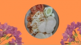 Ilustrasi gambar, hidangan nasi goreng kerupuk udang, dokpri Yuliyanti