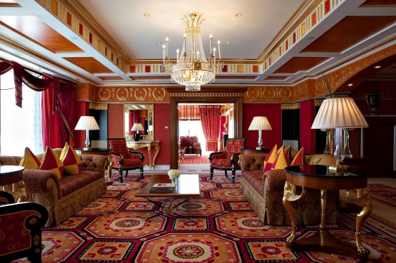The Royal Suite-Burj al-Arab. Sumber: www.thepinnaclelist.com
