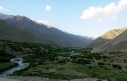 Ilustrasi lembah Panjshir (foto Ahmad Sahel Arman/kompas.com)