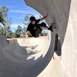 Tony Hawk di Linda Vista Skatepark|Ilustrasi : Tony Hawk/Twitter