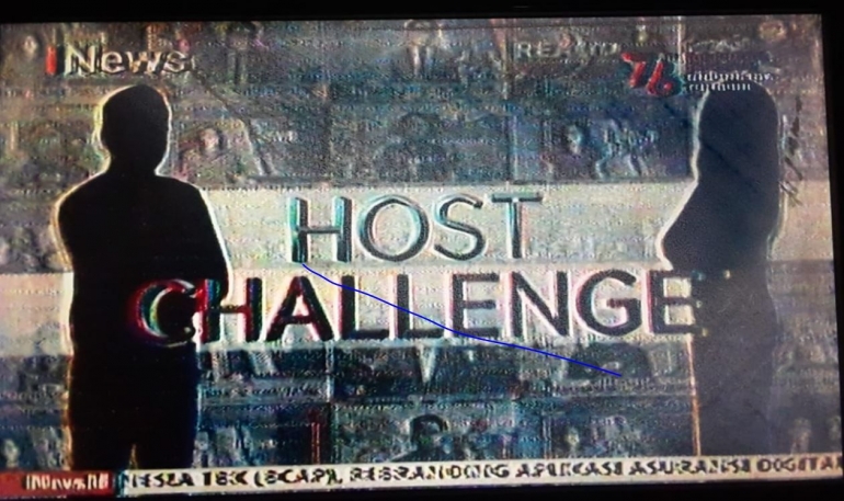 (Momen acara berita Host Challenge dengan Ganjar/ sumber foto pribadi)