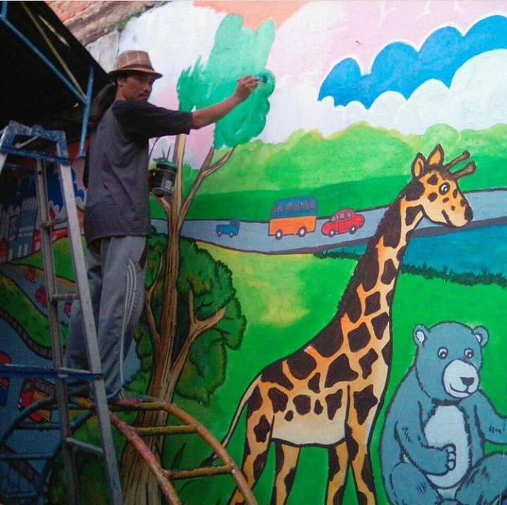 Ada Mural Di Dinding Sekolahku Halaman 1 - Kompasiana.com