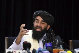 Pemimpin Taliban, sumber gambar ; kompas.com