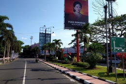 Baliho politisi | (Sumber: KOMPAS.COM/ASIP HASANI)