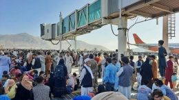 Bandara Hamid Karzai, Kabul (foto AFP)