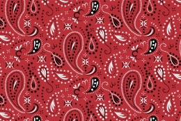 Ilustrasi motif kain paisley. (Sumber: freepik.com) 