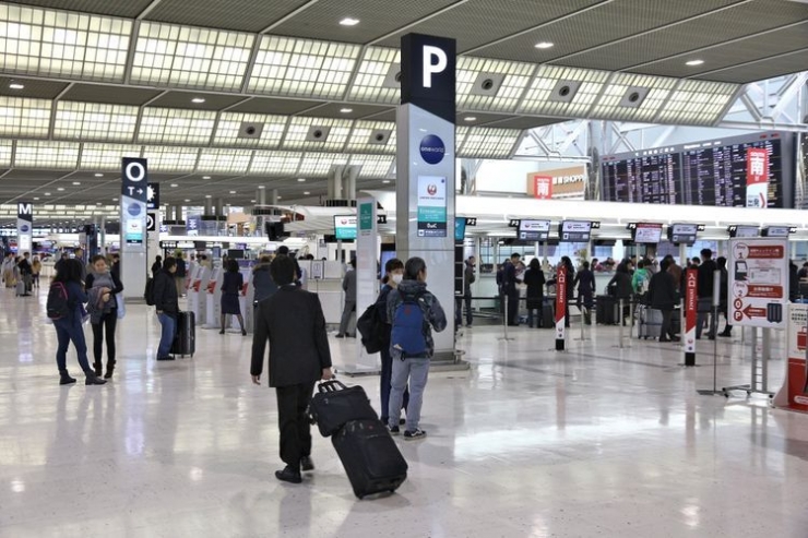  (Suasana bandara Narita Jepang/ sumber foto dilansir dari kompas.com)