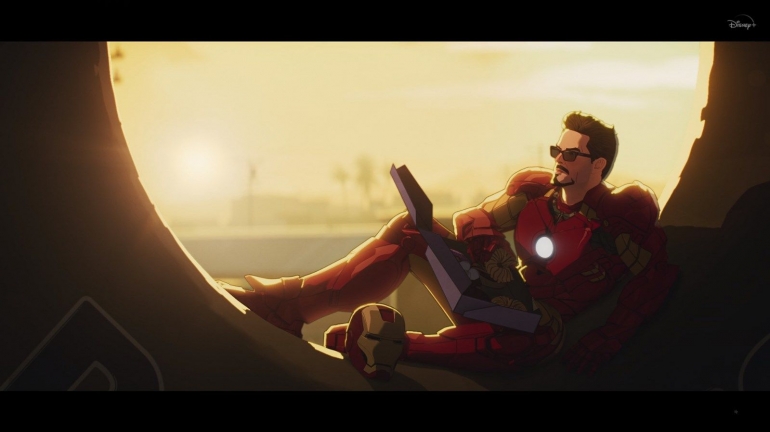 Momen ikonik Tony Stark di Iron Man 2. Sumber : Disney +