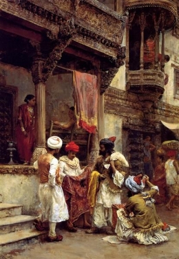 The Silk Merchants karya Edwin Lord Weeks (Sumber: wikiart.org) 