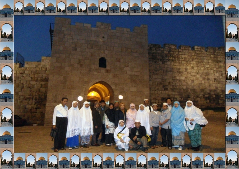 Herodes Gate, satu dari 9 Pintu Gerbang Kota Tua Jerusalem (Dokumen Pribadi)