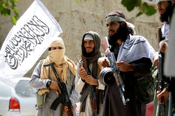 Taliban Dan Panji Hitam / Sumber foto www.sindonews.com