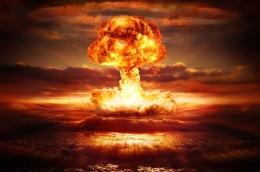 Gambaran ledakan nuklir yang mematikan (sumber gambar: National Geographic Indonesia)