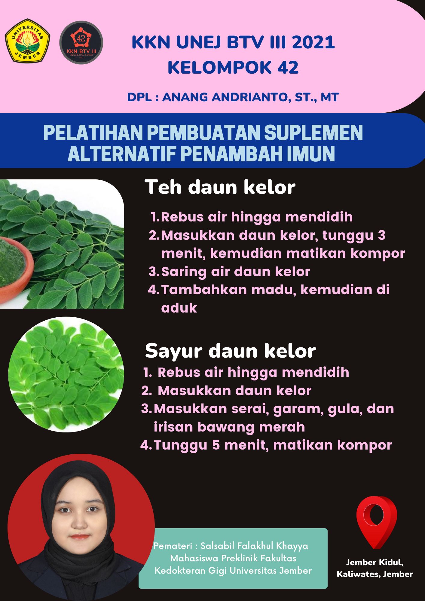 Pemanfaatan Daun Kelor Sebagai Suplemen Alternatif Penambah Imun Di ...