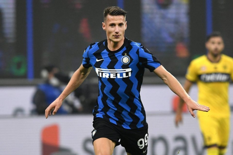 Andrea Pinamonti, pemain muda Inter Milan. (via sempreinter.com)