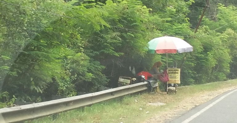 Pedagang walang goreng. Dokpri