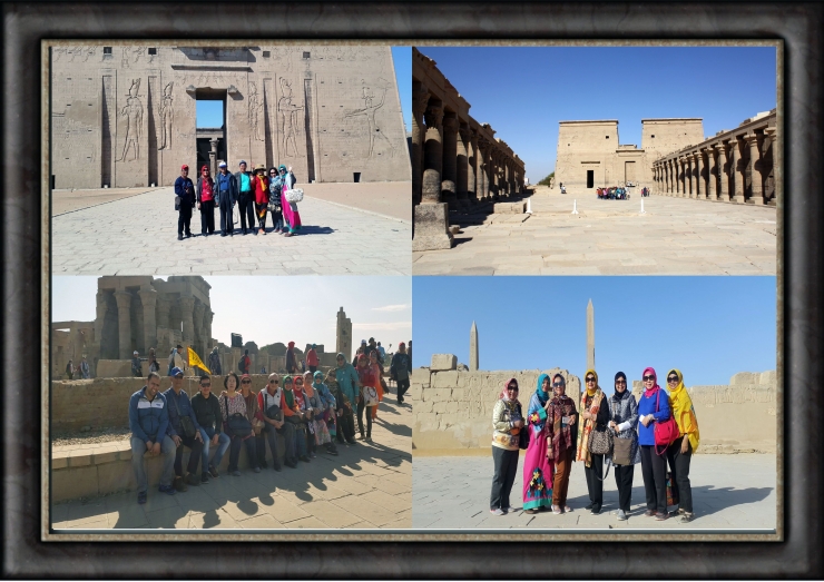 Kuil-kuil yang berada di sepanjang jalur Kapal Pesiar Aswan-Luxor (Dokumen Pribadi)