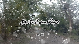 Puisi Seperti Hujan dan Cinta/ Dokpri @ams99 By Text On Photo 