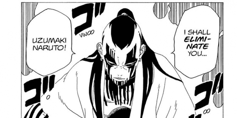 Sumber Gambar: Capture Manga Boruto: Naruto Next Generation. Naruto dan Sasuke vs Jigen