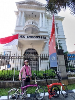 Gedung Bank Indonesia bergaya art deco. (dokpri)