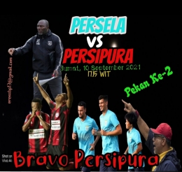 Foto: Jadwal Pekan Ke-2, Persipura vs Persela/Sumber: Ilustrasi Pribadi