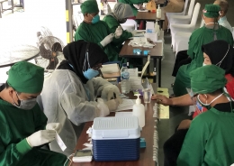 Bantu Pemerintah Atasi Pandemi Covid-19, Universitas Moestopo Sukses Vaksinasi Ribuan Orang. Foto: Dok UPDM (B)