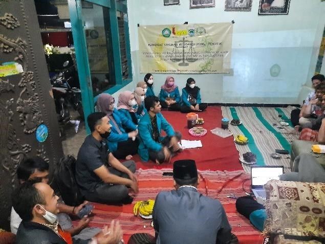 Koordinasi Bersama Pengelola Air Bersih Dusun Borojambangan 