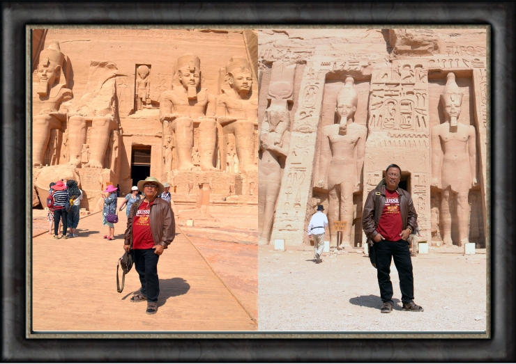 Situs Abu Simbel adalah bukti peradaban Mesir Kuno yang telah berusia 3.271 tahun (Dokumen Pribadi)